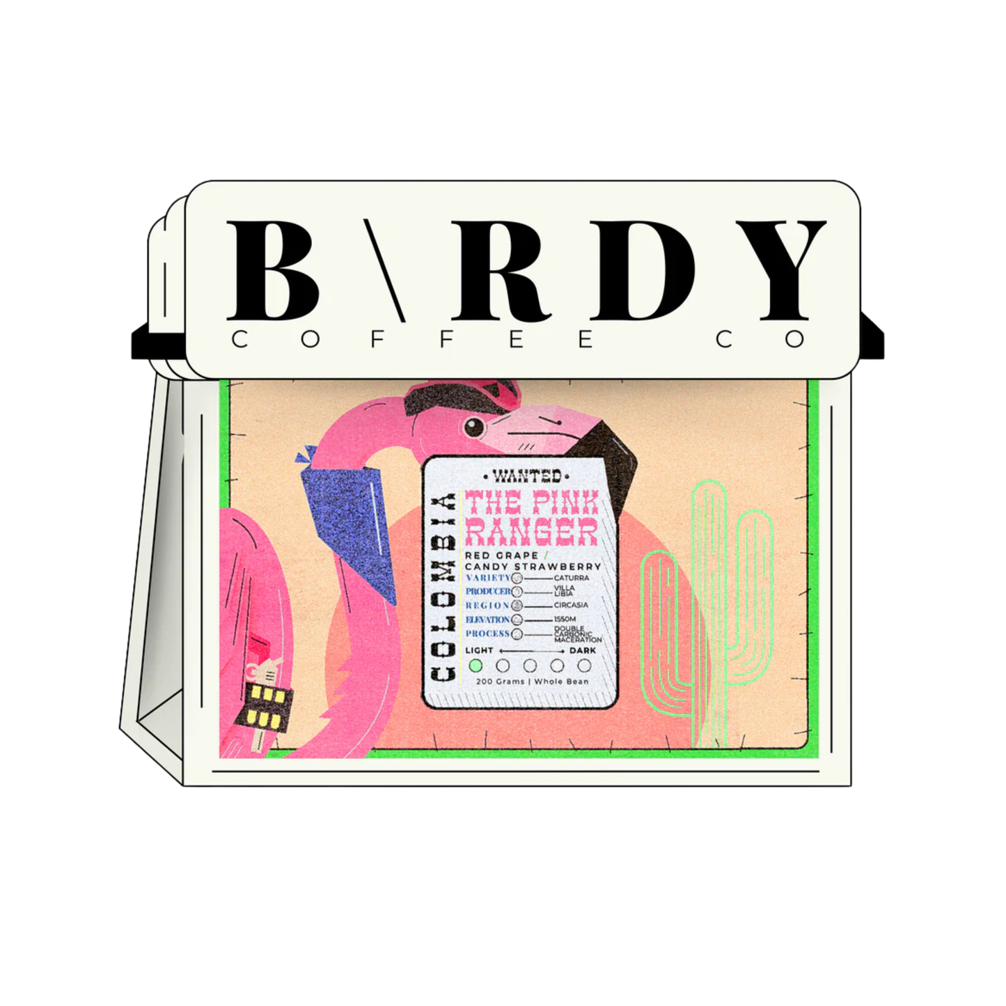 Birdy coffee co COLOMB\A | The Pink Ranger