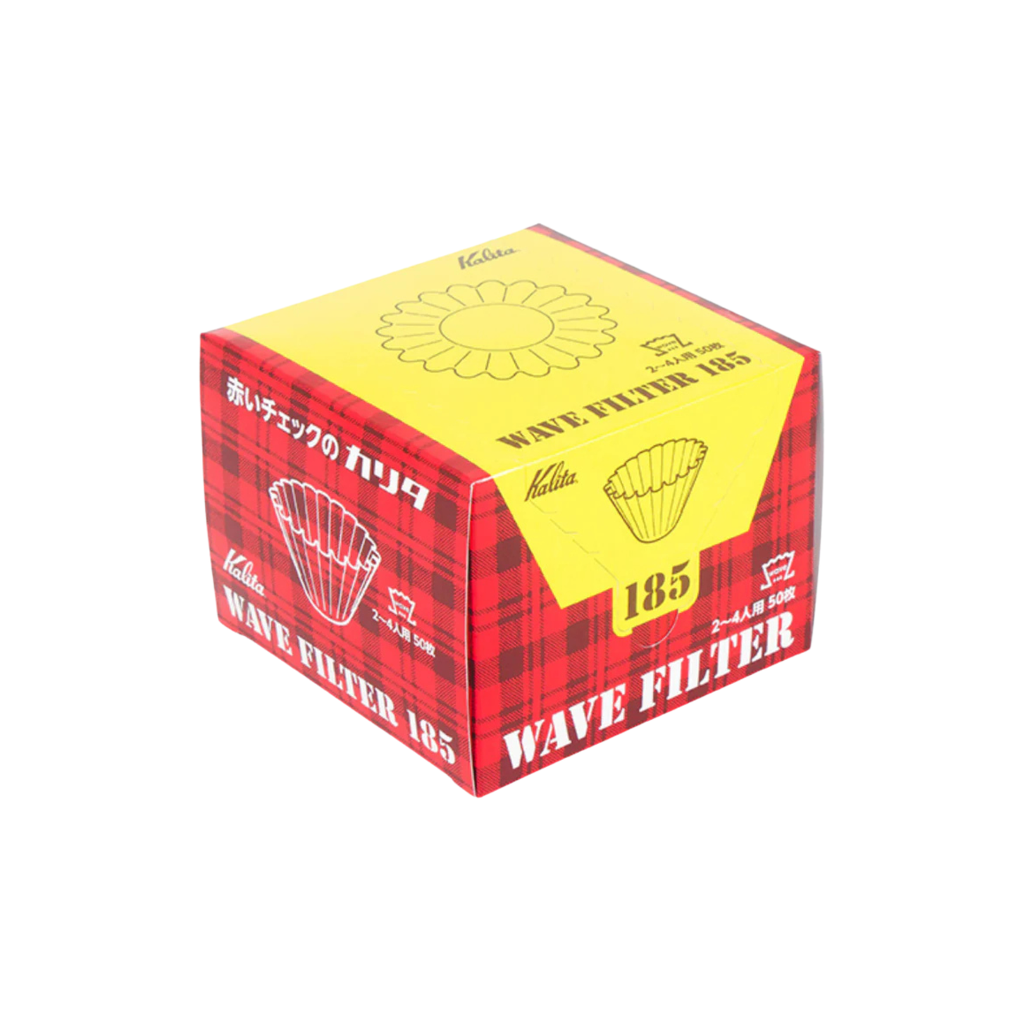 Kalita Wave 185 Filters 50-pack