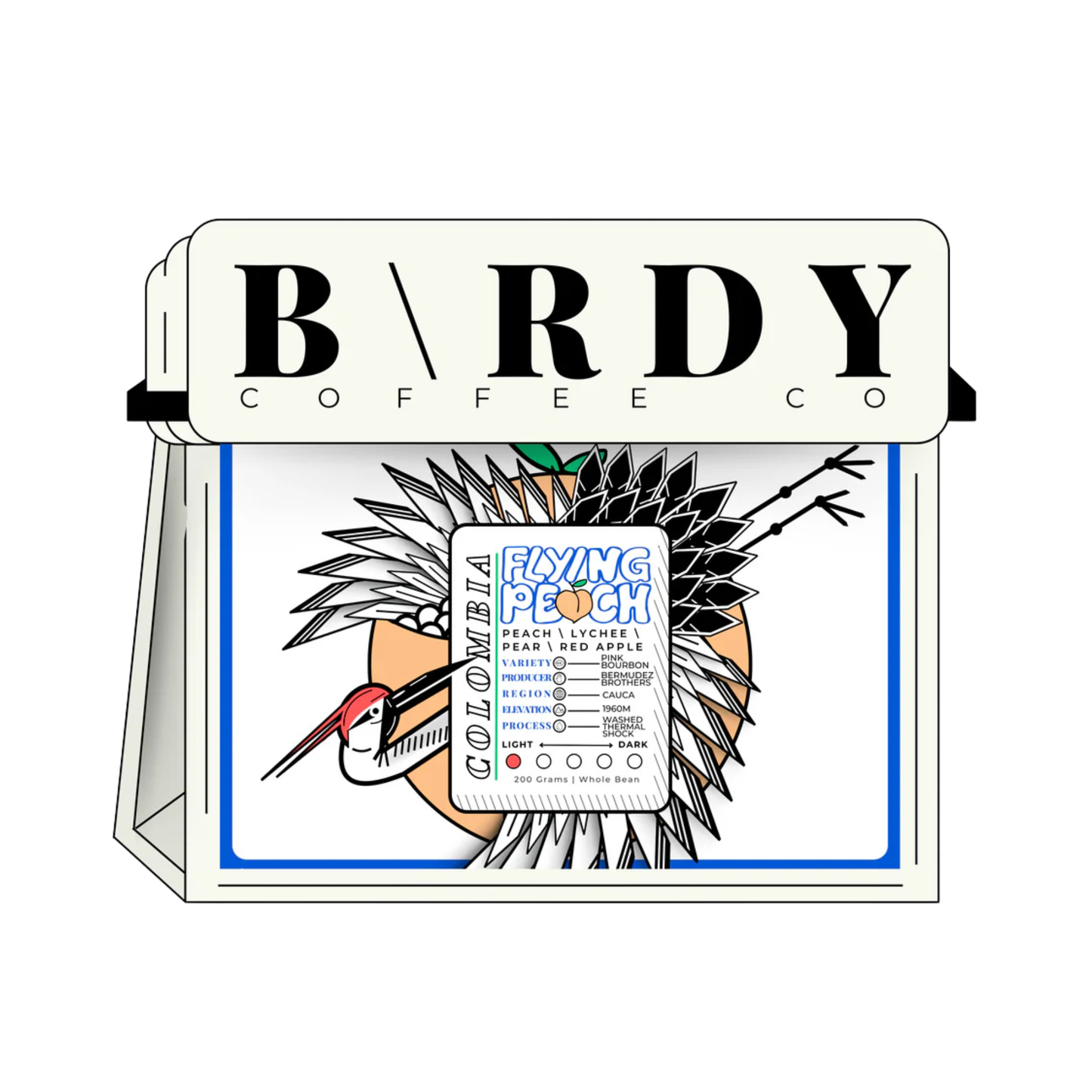 Birdy Coffee Co. COLOMB\A | Flying Peach - Finca El Paraiso