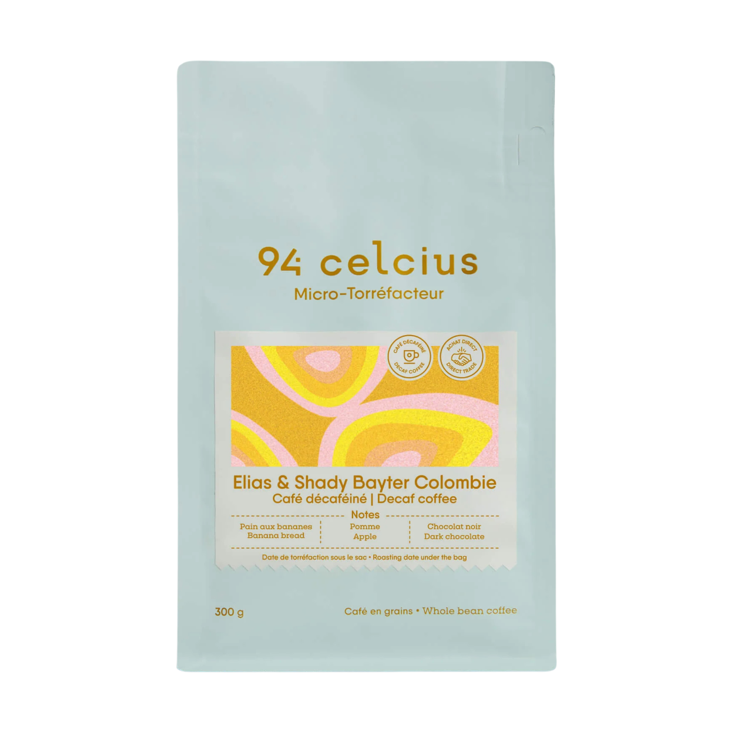 *DECAF* Colombia - Elias and Shady Bayter - 94 Celcius