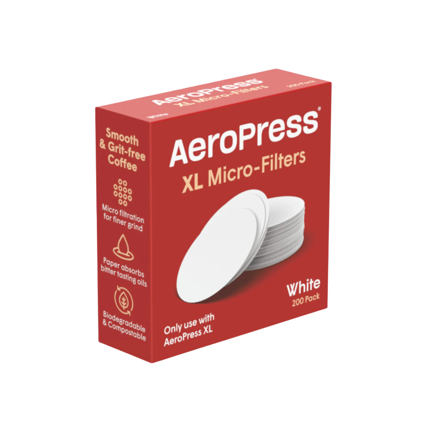 Aeropress XL microfilters 200-pack
