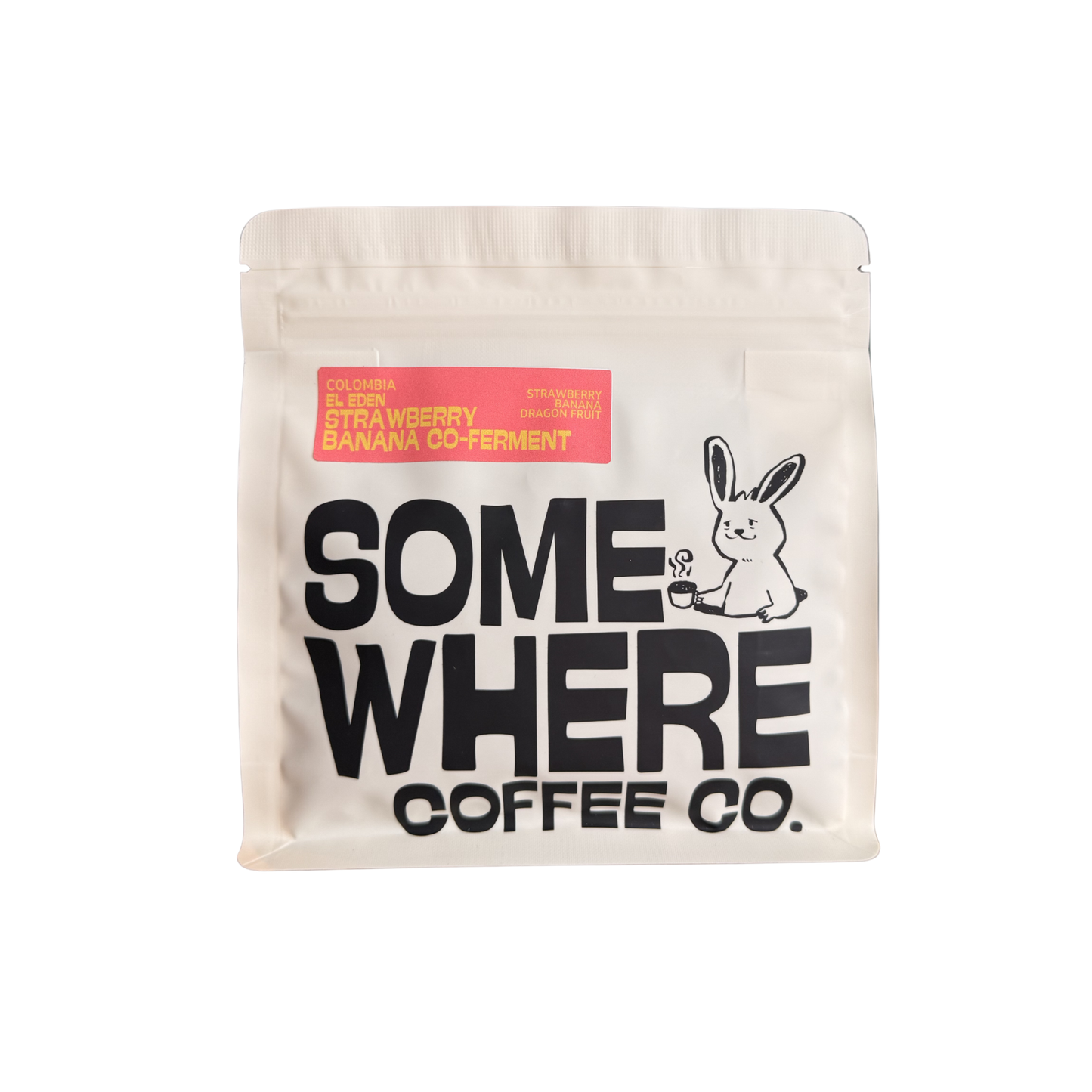 El Eden Strawberry Banana Co Ferment - Somewhere Coffee Co