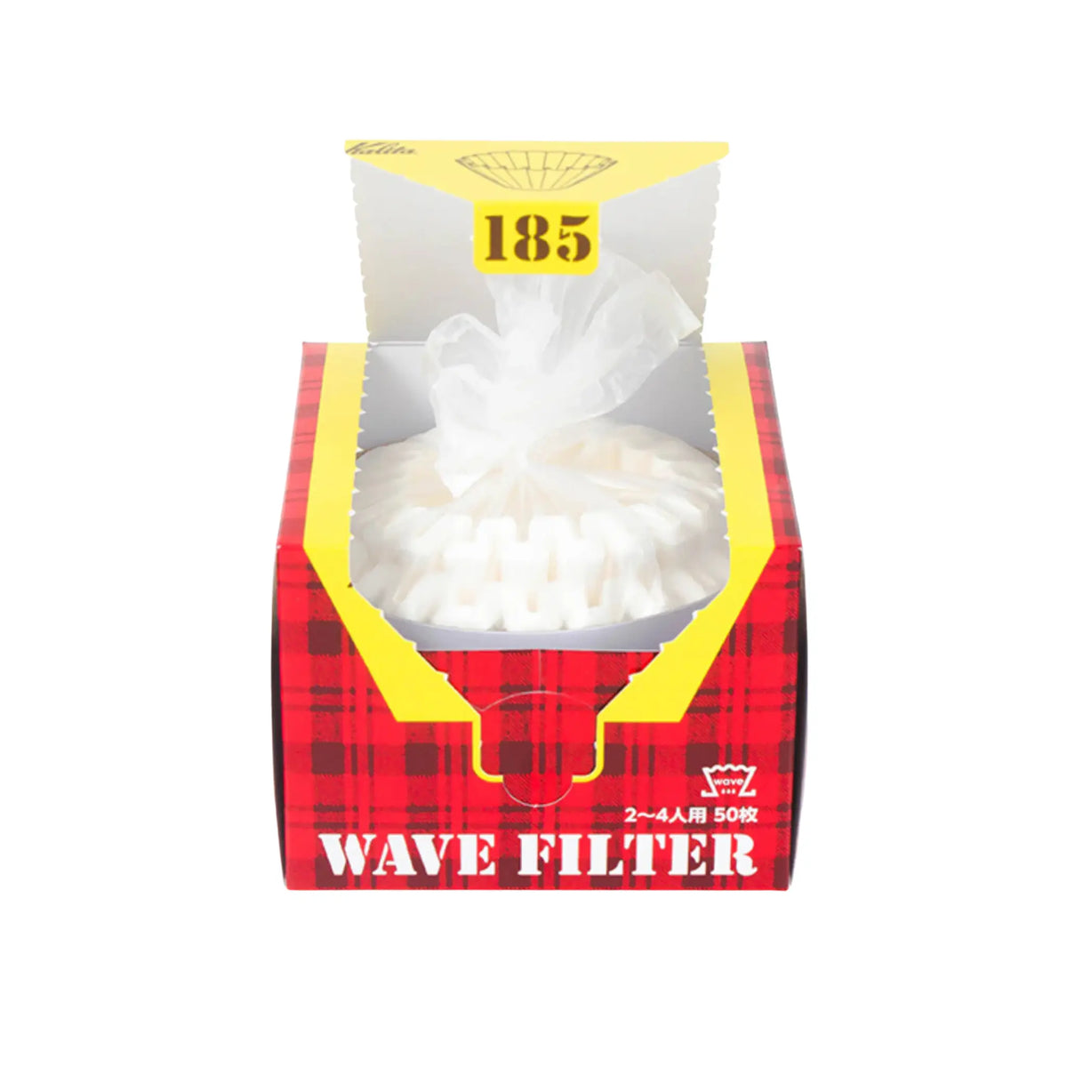 Wave Filter Kalita Wave 185 Filters 50-pack – Gratitude Coffee