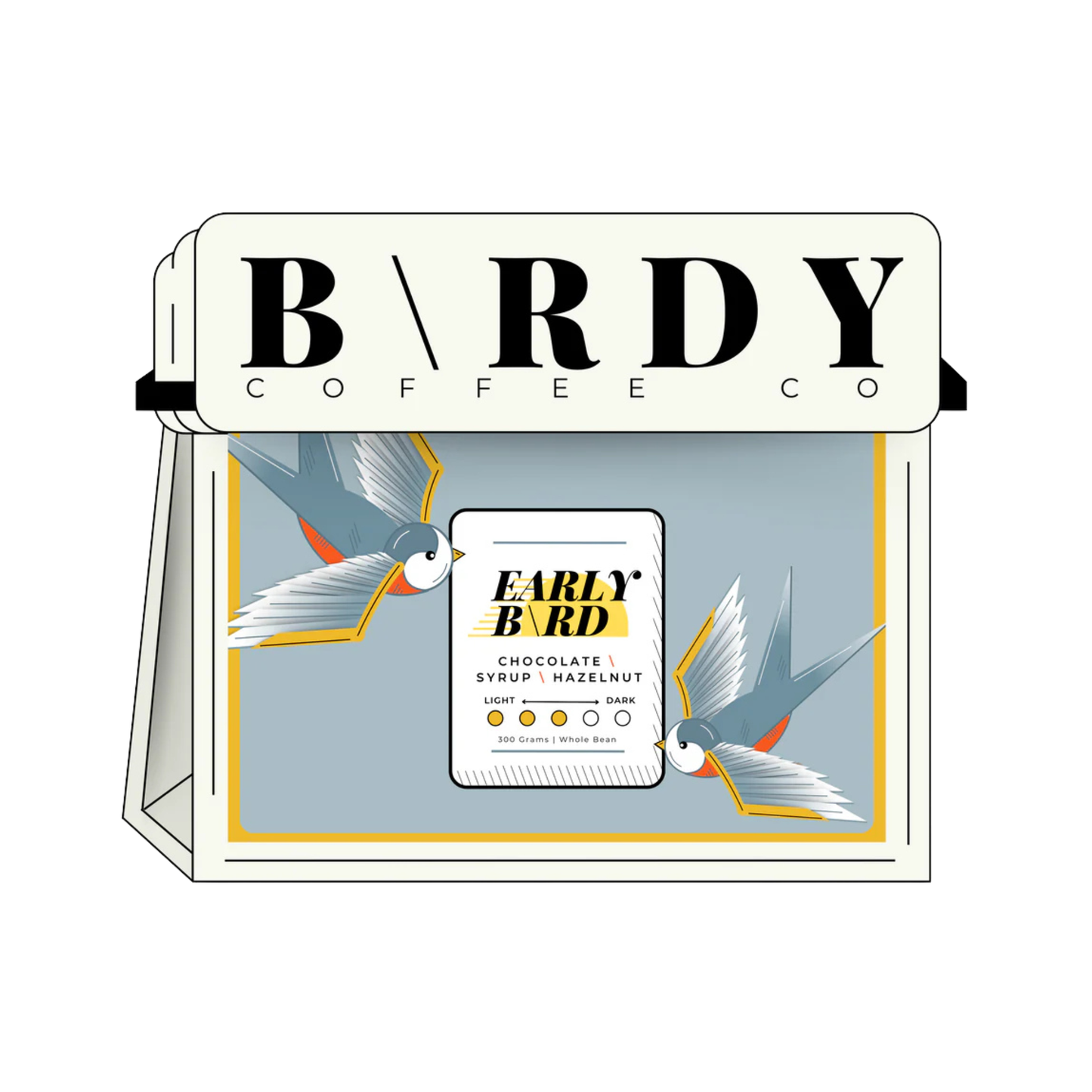 Birdy Coffee Co.  EARLY B\RD | Medium Roast Blend