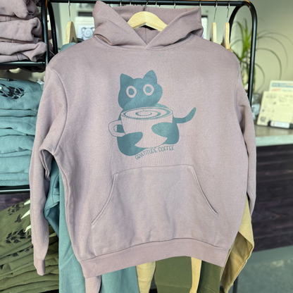 Orchid Gratitude Cat Hoodie