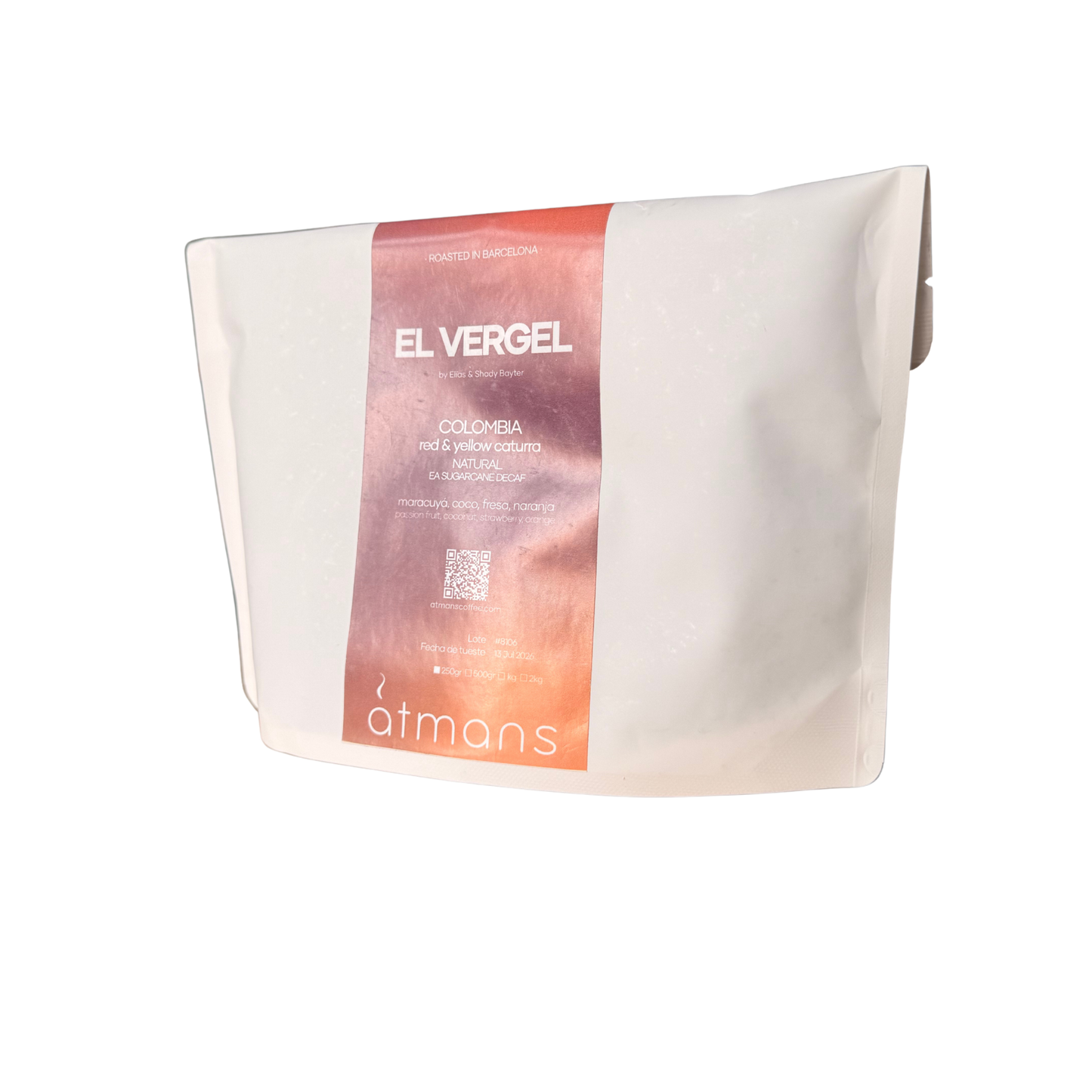Atmans Coffee - El Vergel Decaf, Colombia